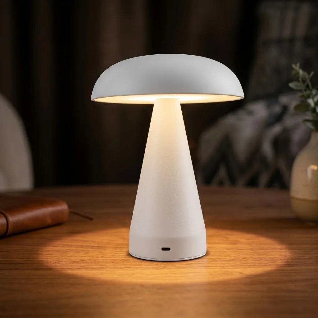 ACK LED Dokunmatik Metal Masa Lambası - Görsel 2