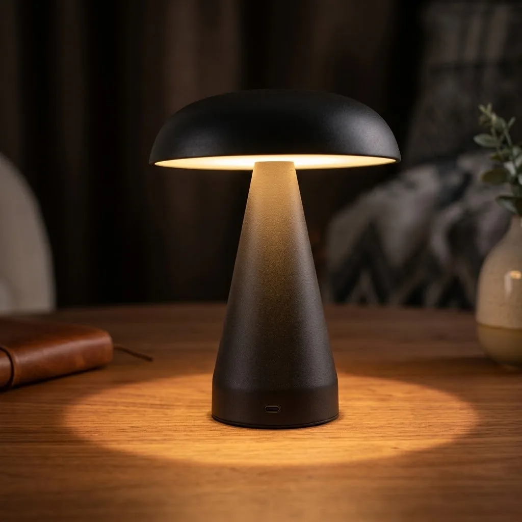 ACK LED Dokunmatik Metal Masa Lambası - Görsel 2