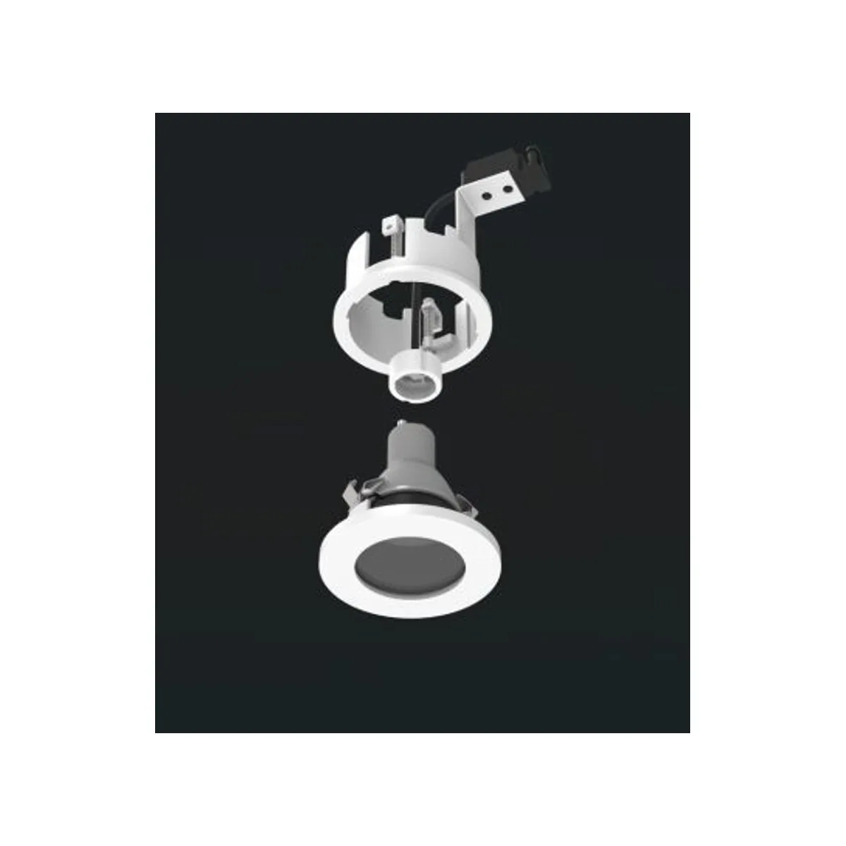 JH680 B Camlı Banyo Spot - Görsel 2