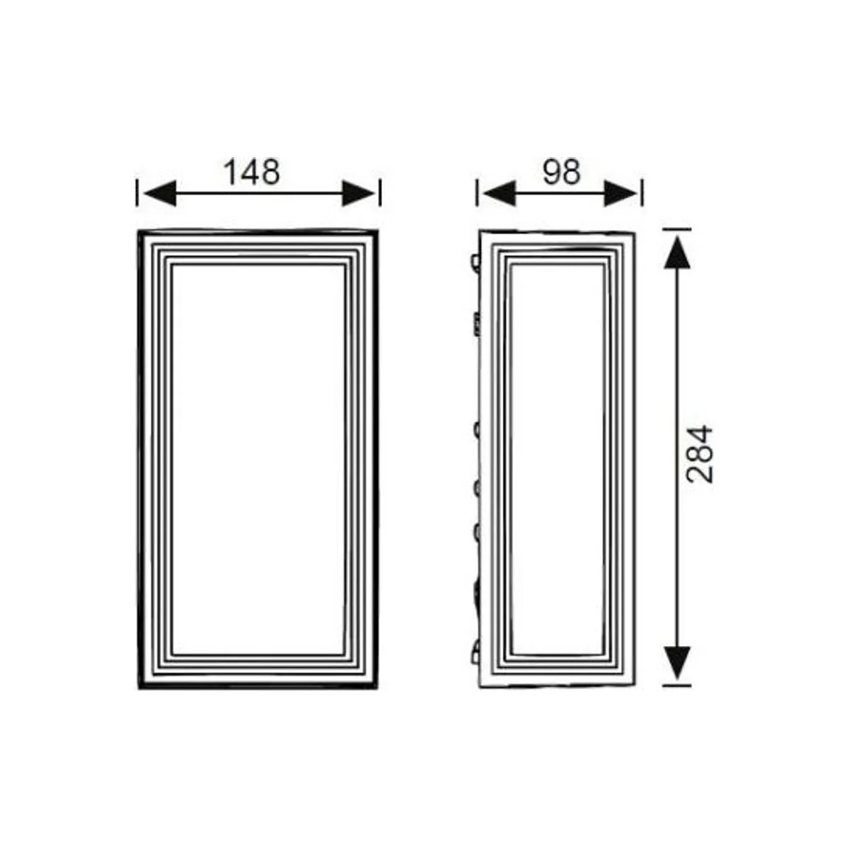 JW939 Bahçe Aplik