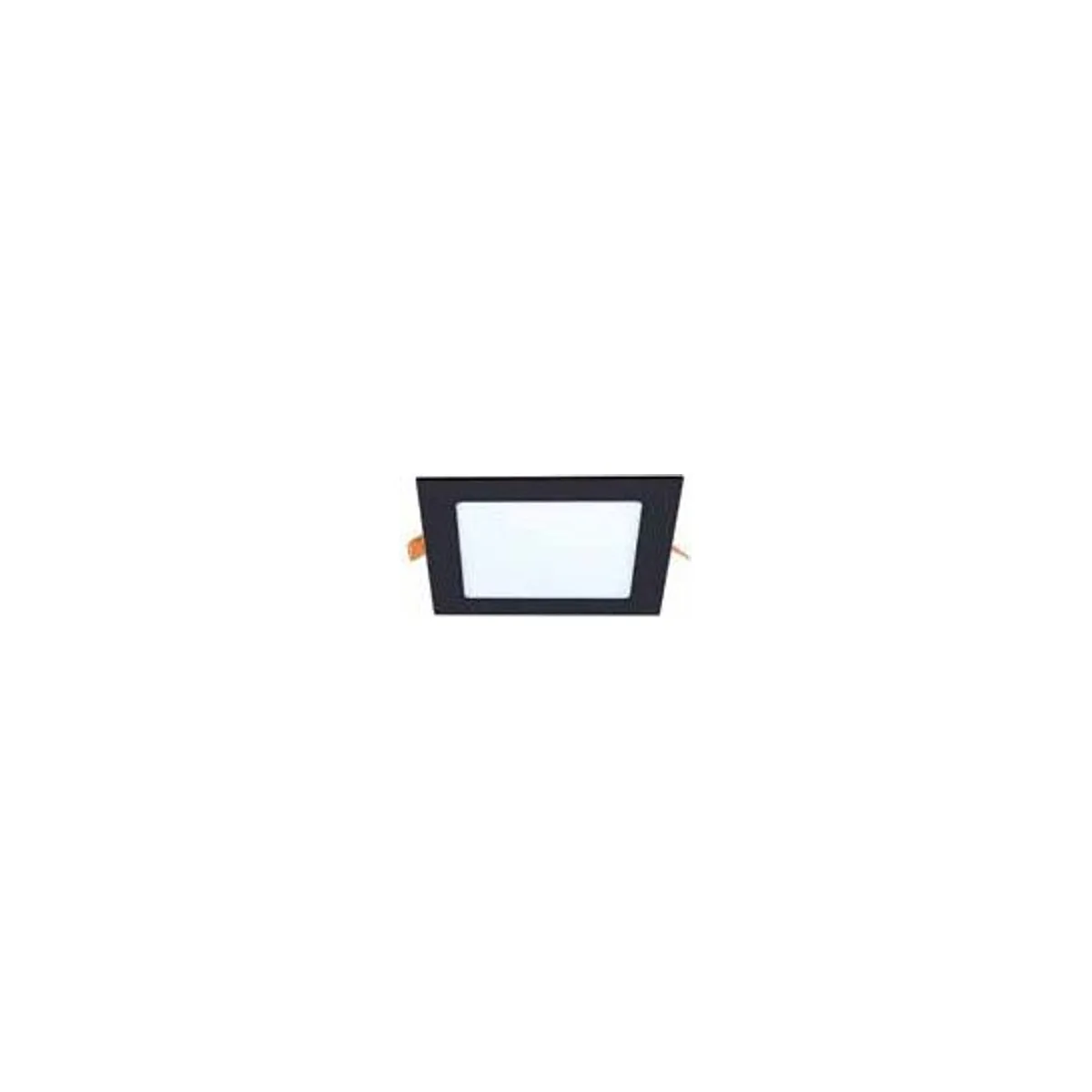 LD445 Siyah Slim Kare LED Panel 18W (4000K)