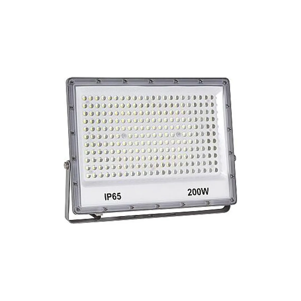 LP506 B 200W Lensli Metalik Gri Led Projektör 6500K