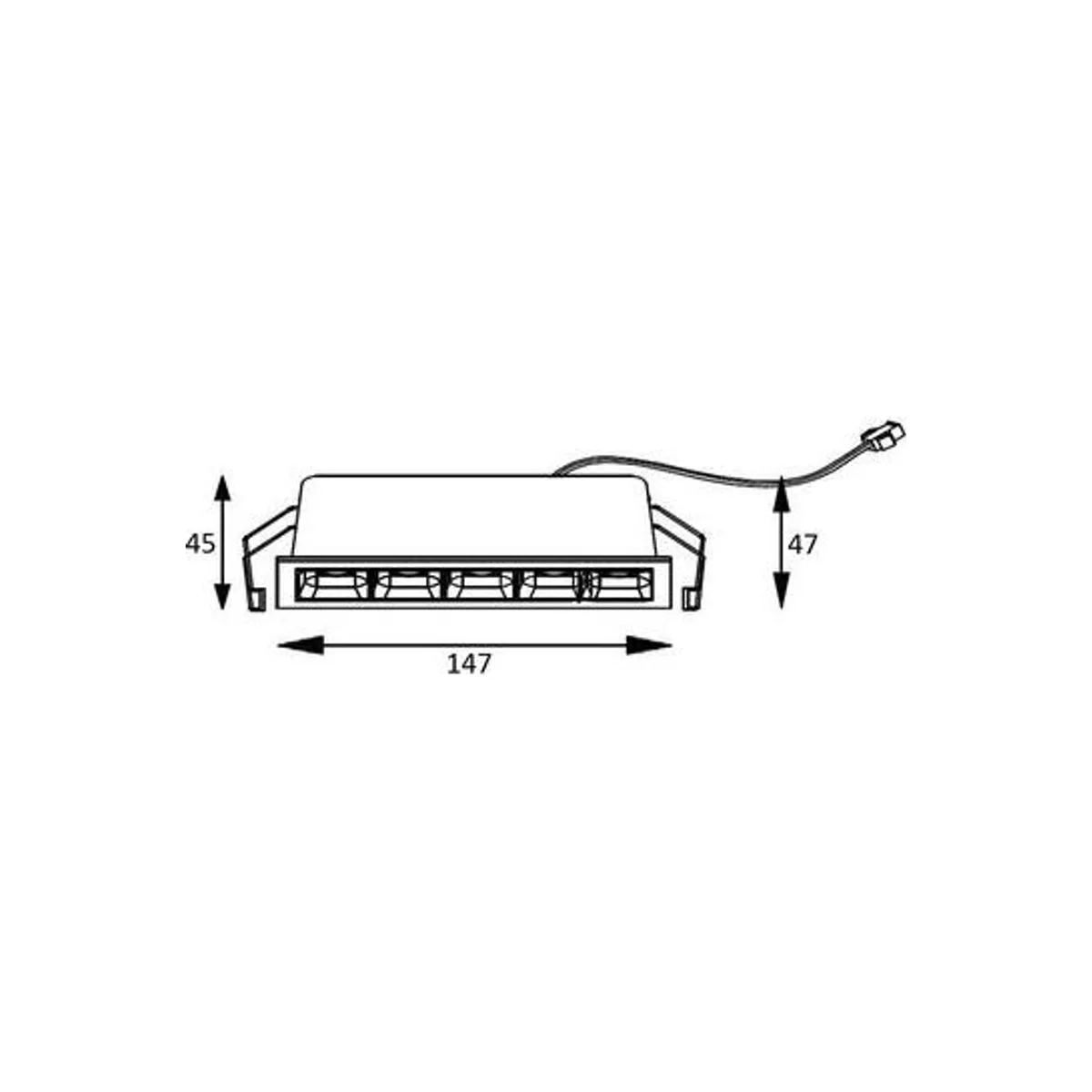 LS485 S 5'li LED Spot (3000K)
